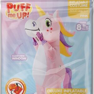 Inflatable unicorn costume